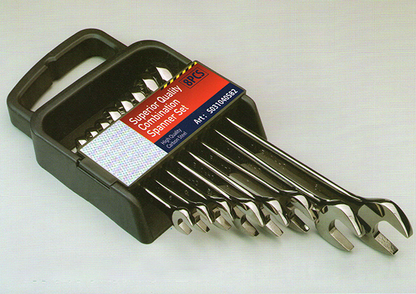 8 sets of dual wrench sets
